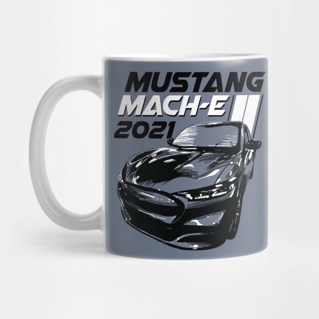 Racing Stripes Ford Mustang Mach-E by zealology